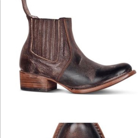 FREEBIRD SALAMANCA LASSO BOOTIE SZ 7 Black - Picture 4 of 4